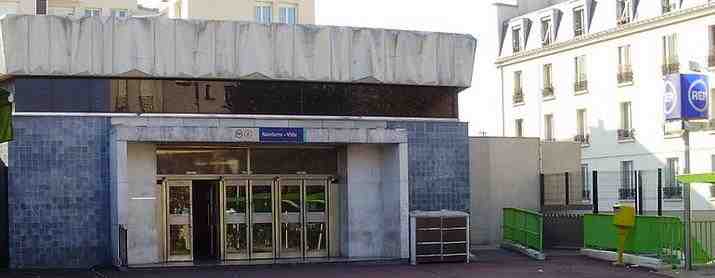 gare, nanterre, ville
